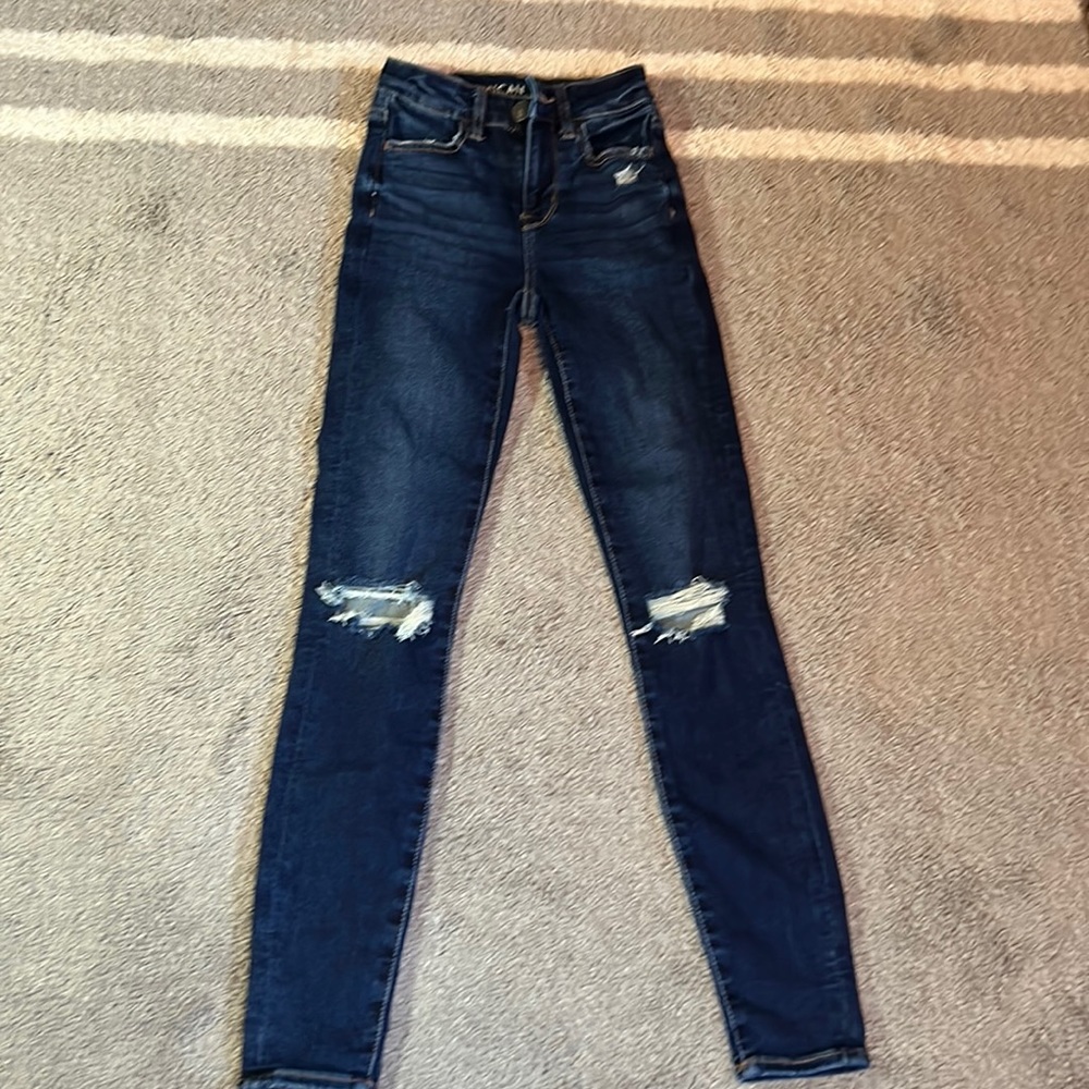 AE High Rise Jegging 000 Short